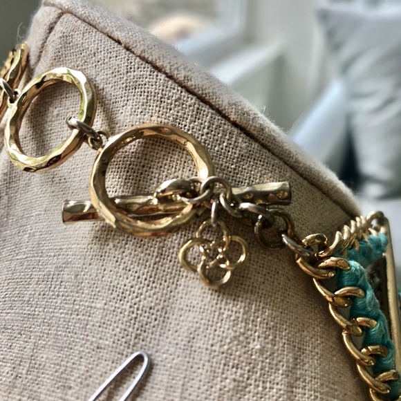 Multi Strand Tropic Statement Necklace - Picture 2 of 5